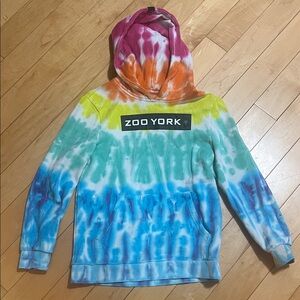 2/$30 Zoo York Colorful Tie-Dye Kids Hoodie